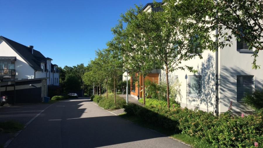Kvarnhjulsvägen uppifrån